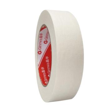 晶华 经济型美纹纸胶带，JM357-20 白色，150μ*20mm*50m 售卖规格：1卷