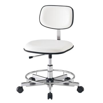 亚速旺/Asone 彩色标准椅，2-664-05 无脚踏环，白色 售卖规格：1个