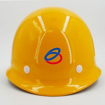 Raxwell 玻璃钢安全帽 黄色，ROWG0069 前印“宝武”logo 后印宝武水务+3位数（同系列黄色30顶起）