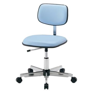 亚速旺/Asone 彩色标准椅，2-664-03 无脚踏环，蓝色 售卖规格：1个