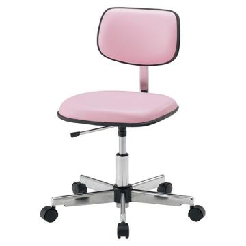 亚速旺/Asone 彩色标准椅，2-664-02 无脚踏环，粉红色 售卖规格：1个
