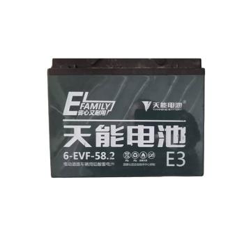 天能 蓄电池，6-EVF-58.2，5个/组（含6-EVF-45充电器） 售卖规格：1套