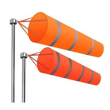 耐特斯珈 旋转杆风向袋，NIH01F15R，红色反光款1.5M 杆长2米