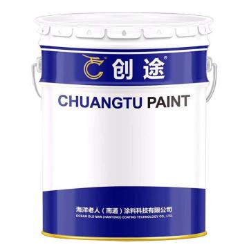创途/CHUANGTU 丙烯酸防腐面漆，RAL7033,水泥灰，20kg/桶单组份 售卖规格：20公斤/桶