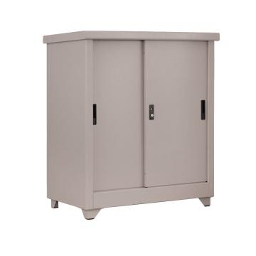 盛悦欣美 室外置物柜，1000×825×550(mm)棕色,单层承重80KG 板材0.8mm 售卖规格：1个