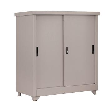 盛悦欣美 室外置物柜，1200×1025×550(mm) 棕色,单层承重80KG,板材0.8mm 售卖规格：1个