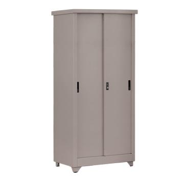 盛悦欣美 室外置物柜，1800×825×550(mm) 棕色,单层承重80KG,板材0.8mm 售卖规格：1个