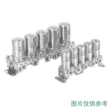 SMC 水·空气用小型直动2通电磁阀，VDW13-5G-1-J 阀型号(集装式用) 售卖规格：1个