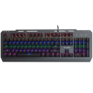 雷柏/Rapoo 有线机械键盘，GK500 黑色黑轴 售卖规格：1个