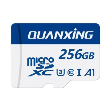 铨兴 TF/microSD存储卡，QXC256GMSD10U300 256G C10 U3 售卖规格：1张