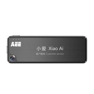 AEE 执法记录仪，DSJ-P1 128G 胸挂卡片式随身携带便携现场高清1080P现场小巧轻薄记录仪 标配128G 售卖规格：1台