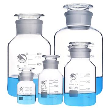 蜀牛 高硼硅白大口试剂瓶，125ml，B-005702 售卖规格：1个