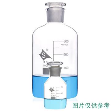 蜀牛 中性料白小口试剂瓶，1000ml，B-005525 售卖规格：1个