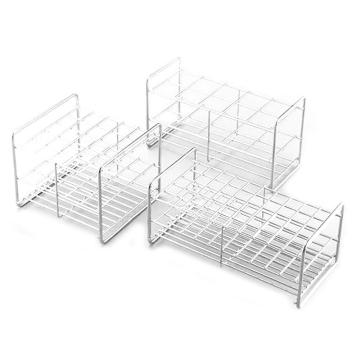 泰坦 不锈钢试管架 72孔 适用试管：φ15.5-17.5mm 网格排列：12×6,TYJS-SGJ16.5-72,1个，TYJS-SGJ16.5-72 售卖规格：1个