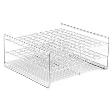 泰坦 不锈钢试管架 100孔 适用试管：φ15.5-17.5mm 网格排列：10×10,TYJS-SGJ16.5-100,1个，TYJS-SGJ16.5-100 售卖规格：1个