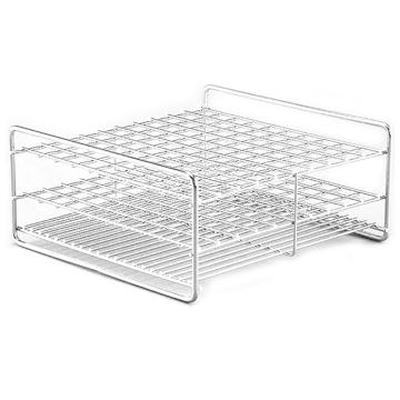 泰坦 不锈钢试管架 100孔 适用试管：φ12-14mm 网格排列：10×10,TYJS-SGJ13-100,1个，TYJS-SGJ13-100 售卖规格：1个