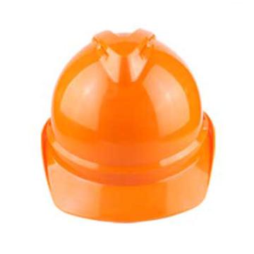 汉盾 V型ABS透气型安全帽，HD-HT02，橙色 带透气孔，旋钮式帽衬，Y型下颚带 售卖规格：1顶
