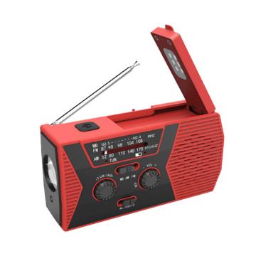 安赛瑞 太阳能应急收音机，310308 售卖规格：1盒