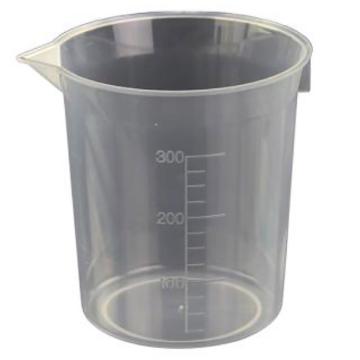 谱莱 塑料烧杯，300ml，塑料烧杯-300ml 售卖规格：1个