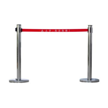 华泰 HT-083，不锈钢带式伸缩围栏，不锈钢伸缩围栏（带式），5米单，HT-083-5米单 售卖规格：1根