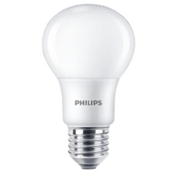 飞利浦/PHILIPS LED灯泡，恒亮真彩版，8W E27 965 白光 售卖规格：1个