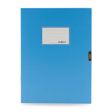 晨光 35mm背宽档案盒(蓝)，ADM94816B 单位：个