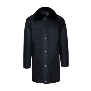 安赛瑞 加长款防寒保安大衣，300154 加厚 黑色，170 售卖规格：1套