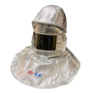 孟诺 披肩隔热头罩进口料子，Mn-tz2000-1 1000度，铝箔 售卖规格：1个