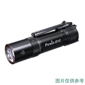 Fenix 迷你强光手电筒，E12（升级为E12 V2.0） 含5号干电池，新老款随机发货 售卖规格：1个