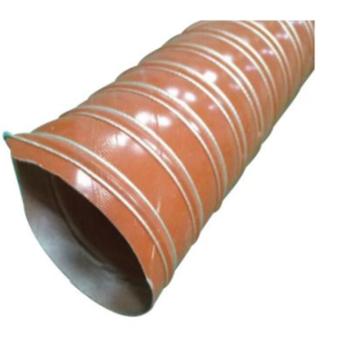 莱克斯 耐高温矽胶风管，LKE426-60mm，内径60mm，4米/条,持续不超300度，硅表面玻璃纤维涂层，红