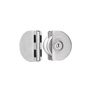 索耐尔/SONAO 玻璃门锁，802B，H-802B圆形双面单开 售卖规格：1套