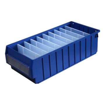 英达斯贝克 分隔式零件盒(不带隔板），5023H 大3号,尺寸:500×235×140mm,蓝色 售卖规格：1个
