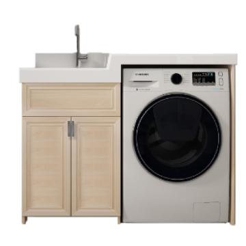 九牧 铝合金洗衣机柜，A1234-719Q-3 售卖规格：1套