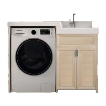 九牧 铝合金洗衣机柜，A1234-719Q-4 售卖规格：1套