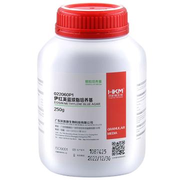 环凯微生物 伊红美蓝琼脂培养基(颗粒型)，022060P1 250g/瓶 售卖规格：1瓶
