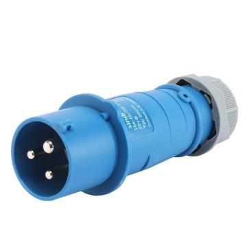 倍港 第三代工业防水插头，SIN260 IP44 230V 32A 3P 售卖规格：1只