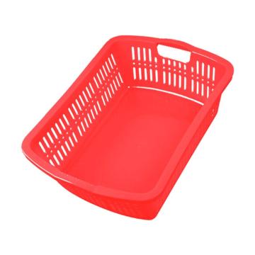 英达斯贝克 塑料周转筐,9#红色，外尺寸:570×415×180mm 售卖规格：1个
