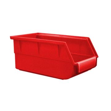 英达斯贝克 背挂式斜口零件盒，3#背挂 尺寸:190×105×75mm,红色 售卖规格：1个