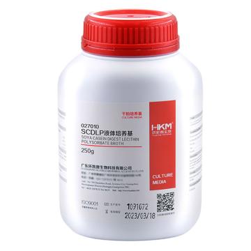 环凯微生物 SCDLP液体培养基，27010 250g/瓶 售卖规格：1瓶