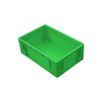 英达斯贝克 韩式物流箱，B3韩式物流箱,H12 外尺寸:600×400×200mm,绿色 售卖规格：1个