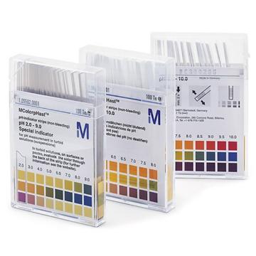 默克/MERCK pH试纸，pH 0-14，无渗出，100条/盒，1.09535.0001 售卖规格：1盒