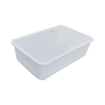英达斯贝克 塑料方盘，2#冷冻盘 外尺寸:535×390×145mm,白色 售卖规格：1个