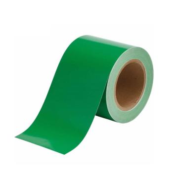 嘉辽 反光管道标识色环带-绿，高性能自粘性材料，100mm宽×20m长，EBS2340 售卖规格：5卷/包