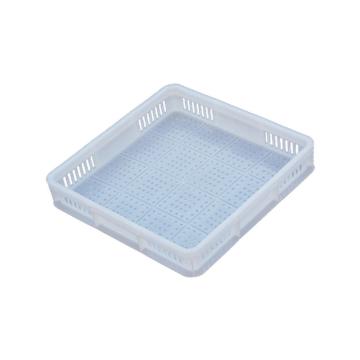 英达斯贝克 塑料方盘，2#豆腐盘 外尺寸:390×390×75mm,白色 售卖规格：1个