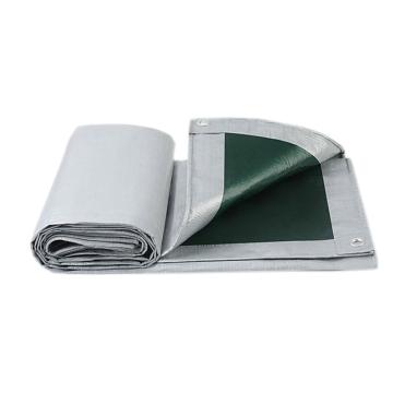嘉辽 防雨布，EBS3192，2×3m，160g，银绿，厚度0.3 聚乙烯 售卖规格：1个
