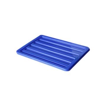 英达斯贝克 塑料周转箱盖子，蓝色,9#箱盖 外尺寸:195×146×5mm 售卖规格：1个