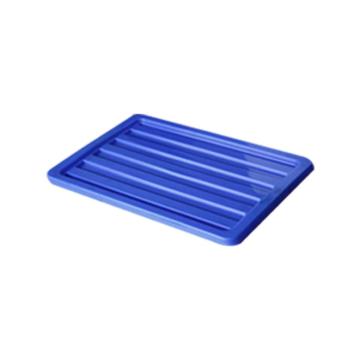 英达斯贝克 塑料周转箱盖子，蓝色,7#箱盖 外尺寸:300×200×8mm 售卖规格：1个