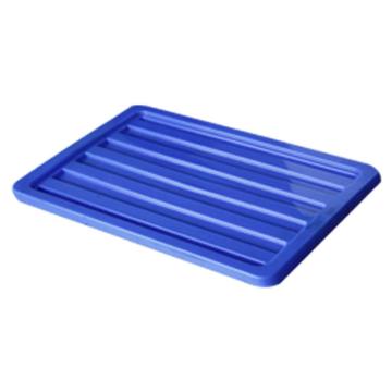 英达斯贝克 塑料周转箱盖子，蓝色,1#箱盖 外尺寸:710×455×10mm 售卖规格：1个