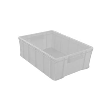 英达斯贝克 塑料周转箱，9#白色 外尺寸:195×146×65mm 售卖规格：1个