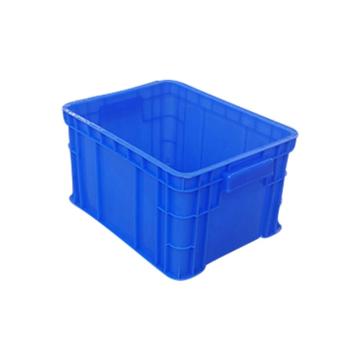 英达斯贝克 塑料周转箱，5#加高蓝色 340×270×195mm 售卖规格：1个